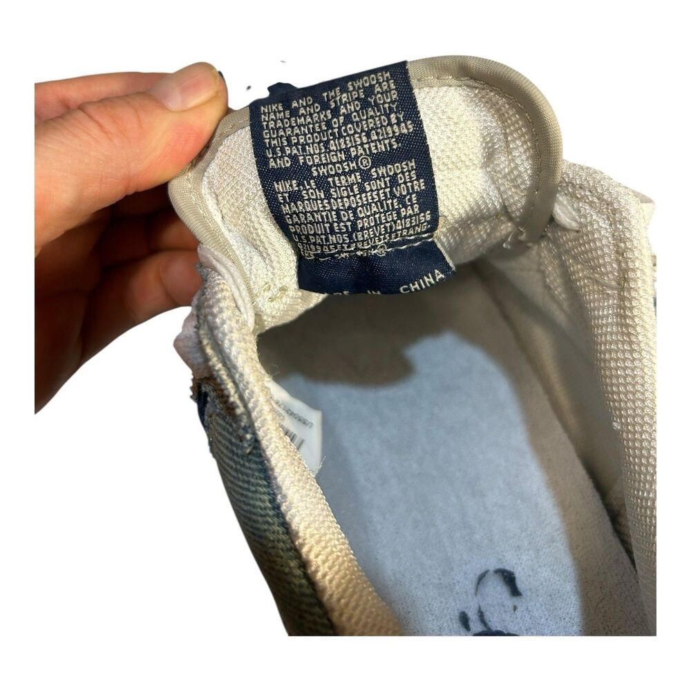 Nike Air Force 1 Low Premium Denim 308837-041 Men 7 / W 8.5 EUC 2005 - Picture 12 of 15